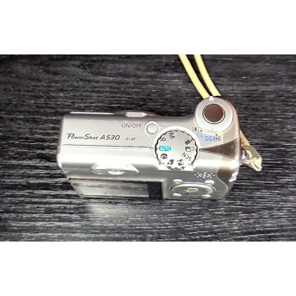 Canon PowerShot A530 5MP Compact Digital Camera Bundle-  Refurbished [G] - Picture 6 of 12